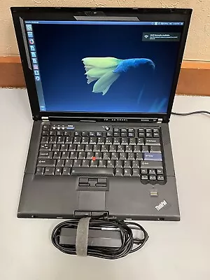 Lenovo T61 Laptop 14  Core 2 Duo 2.40GHz 2GB RAM 160GB WEBCAM BLUETOOTH 1440x900 • $135