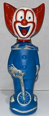 Vintage Soaky Plastic Soap Bottle Bozo The Clown Capitol Records 1960's Colgate • $11.88