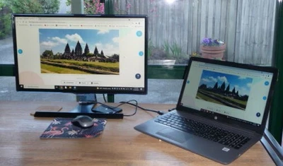 Portable Screen For Laptop. Samsung. Used In Excellent Condition. 23inch. • $80
