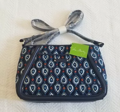 Vera Bradley Marrakesh Motifs Trimmed Trapeze Crossbody Handbag • $19