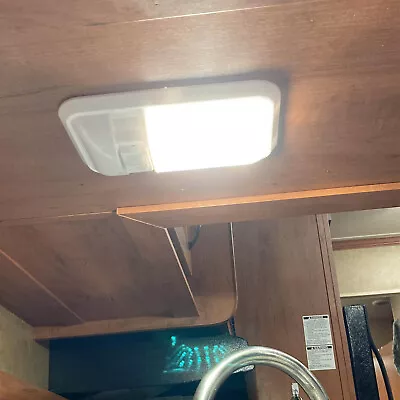 12V RV Interior LED Ceiling Light Boat Camper Trailer Caravan Dome Light ON-OFF • $18.98