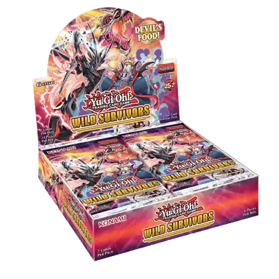 Yu-Gi-Oh! - Wild Survivors - Booster Box (24 Packs) • £40.95