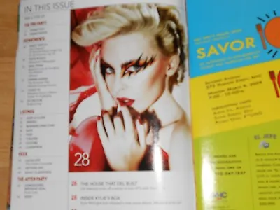HX Magazine Kylie Minogue Del Marquis DJ Offer Nissim Pal Joey AD 2009 Gay • £28.13