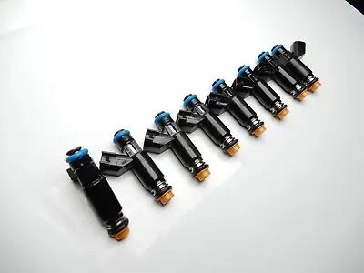 X8 84LB Decapped CHEVROLET SILVERADO  Flex 5.3L V8 Fuel Injectors Denso 80LB EV6 • $234.99