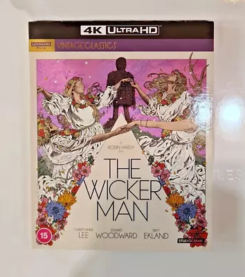 4k Uhd Blu-ray  The Wicker Man   Brand New Sealed Uk Stock • £34.50