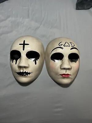 The Purge Couple Halloween Mask Costume (Kids Size) • $35