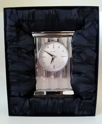 Movado Shelf Mantle Alarm Clock Quartz Movement Museum Dial NEW • $89.50