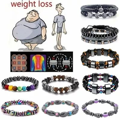 Health Care Magnetic Bracelet Weight Loss Therapy Bangle Chain Healing Unisex • $1.03