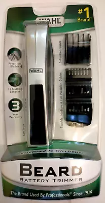 Wahl Beard & Mustache Precision Trimmer New Use 2 AA Batteries  • $22