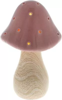 Mushroom Glow Lamp Medium Pink Battery Powered • £12.95