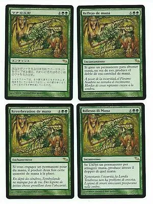 Magic MTG 4x Mana Reflection Shadowmoor FBB Japanese Spanish French Italian • $106.26