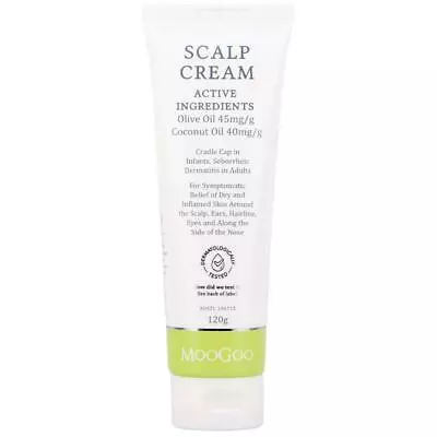$16.45 • Buy MooGoo Scalp Cream 120g Cradle Cap In Infant And Seborrheic Dermatitis