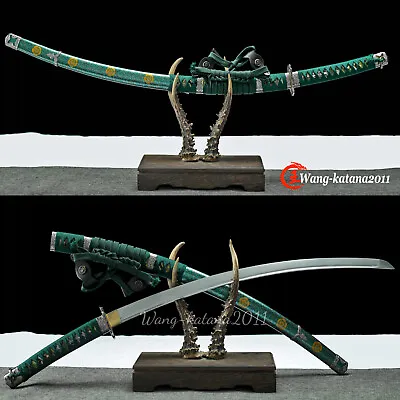 T10 Real Tachi Katana Battle Ready Sharp Large Radian Japanese Samurai Sword • $154