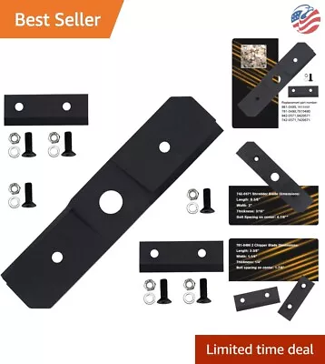 Chipper/Shredder Blade Kit - Compatible With MTD/Troy-Bilt/Craftsman Models • $62.99