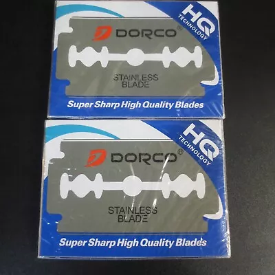 $12.99 • Buy Dorco ST300 Platinum Extra Double Edge Razor Blades - 100 Ct - 2 BOXES