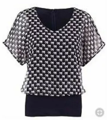 CAbi #5345 Parade Blouse Size S NWOT! Beautiful!! • $25