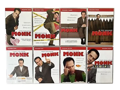 Monk The Complete TV Series DVD Seasons 1-8 • $30