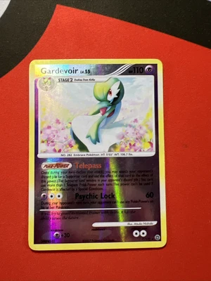 $9 • Buy Gardevoir Pokemon Reverse Holo Line Error Secret Wonders 7/132 EXCELLENT LP
