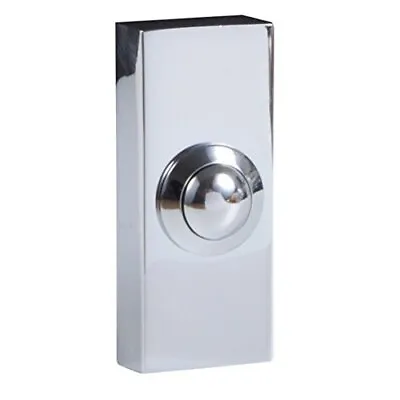 Byron Wired Bell Push Surface Mounted - Chrome • £21.28