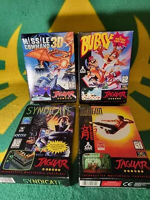 4 Atari Jaguar Game Lot Cib • $285