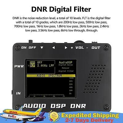 Audio DSP Noise Reductioner DNR Digital Filter SSB Radio YAESU ICOM+ Speaker • $123.61