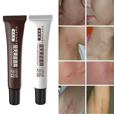  2x Skin Camouflage Make Up Concealer Tattoo Scar Birthmark Cover Up Hiding New • £5.89