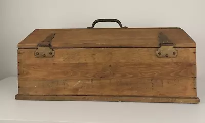 Antique Stanley Wooden Tool Chest No. 888 • $210