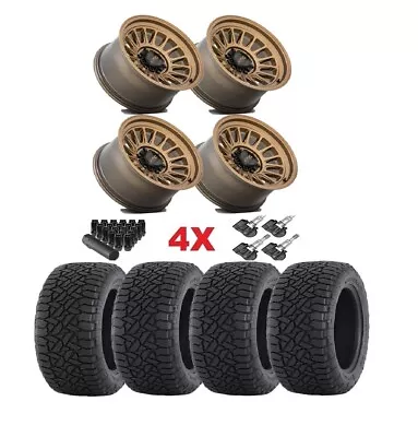Fit F150 Bronze Wheels Tire Package Set All Terrain At 265 70 17 • $1799