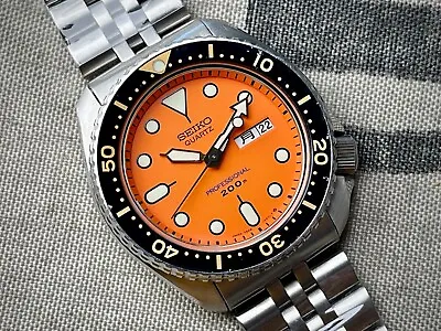 Vintage 1984 Seiko 7548-701A Professional 200m Divers Watch Serviced Original • $2495