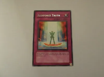 Yu-Gi-Oh!  REINFORCE TRUTH  #Trap Trading Card • $1.23