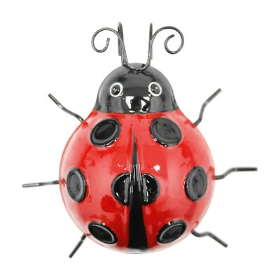 £6.99 • Buy Small Metal Ladybird Garden Plant Pot Hanger 