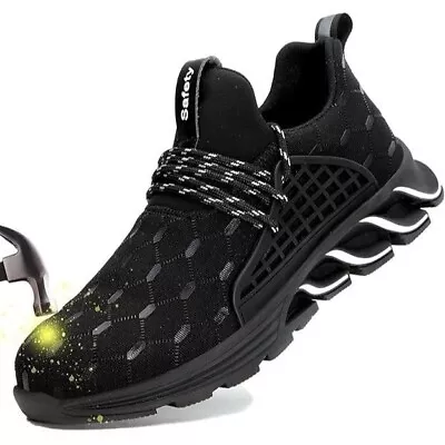 SUADEX Indestructible Steel Composite Toe Work Safety Shoes Men (7.5)  Women (9) • $27.20