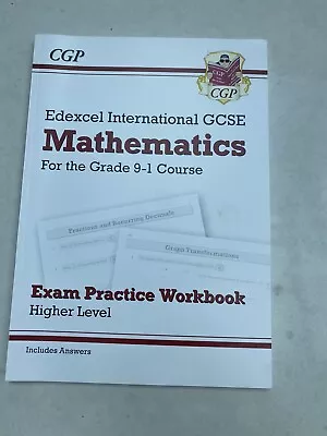 CPG IGCSE  Mathematics 9-1 Grade Exam Workbook • £4