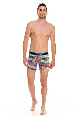 Unico Boxer Long Leg CROTRON Cotton Men's Underwear • £33