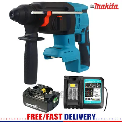 18V Cordless Brushless SDS Plus Rotary Hammer Drill DHR242Z LXT Battery Charger • £24.97