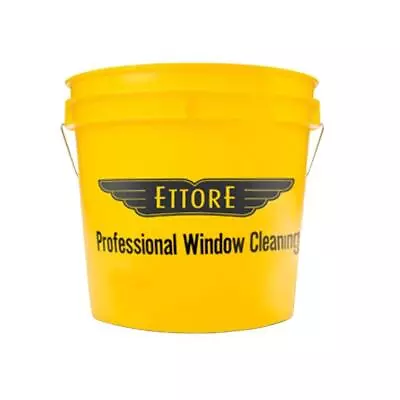 3.5 Gal. Bucket | Ettore Yellow Window Professional Washing Gallon All Purpose • $15.60