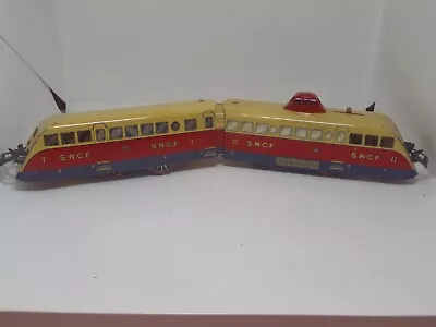 $550 • Buy French Hornby O Gauge 3 Rail Electric 2-Car SNCF Autorail Car Boxed