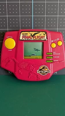 Vintage Jurassic Park Electronic Handheld Game (1996) • $12