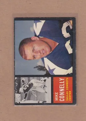1962 Topps Football Mike Connelly Rookie #44 Cowboys Vg *a17748 • $2.59
