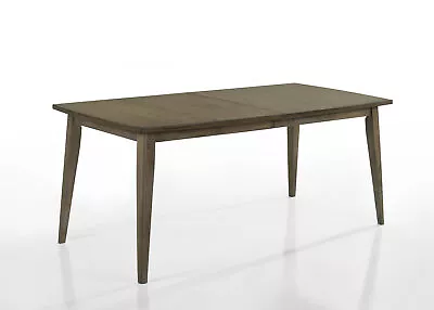 Bistro Vintage Walnut 72  Wide Contemporary Rectangle  Brown Wood Dining Table • $395.45