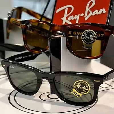 Ray-Ban Wayfarer - RB 2140 - Genuine Made In Italy -sunglasses • $250