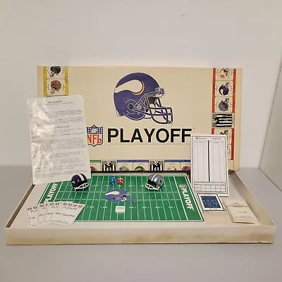 1991 NFL Playoff Board Game Vikings VS Lions Complete In Good Condition  • $15