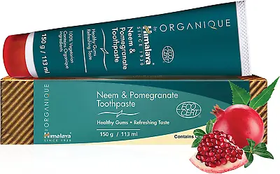 £12.30 • Buy Himalaya Neem And Pomegranate Organic Toothpaste - 150g