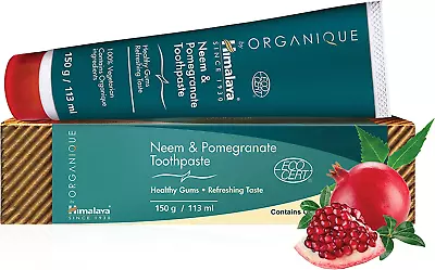 £12.30 • Buy Himalaya Neem And Pomegranate Organic Toothpaste - 150g