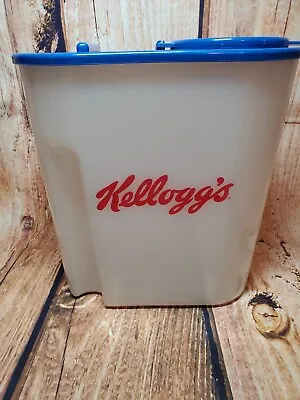 Vintage Kellogg's Cereal Container WITH BLUE LID 1996 Food Saver Container • $15