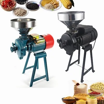 Commercial Heavy Duty 2200W Electric Grain Mill Grinder Feed Pulverizer Machine • $220