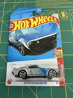 2023 Hot Wheels ‘69 Ford Mustang Boss 302 Dollar General Exclusive Silver Falken • $10.84
