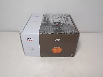 Staub Pumpkin Cocotte New In Box .75QT Orange • $40.50