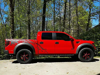 2010-2014 Ford F150 Raptor Svt Graphics Vinyl Decals Splash Bed Digital Mud  • $89.99