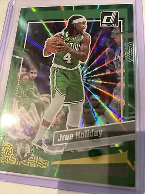 Jrue Holiday Panini Donruss Lazer Parallel Card Boston Celtics. • $0.99